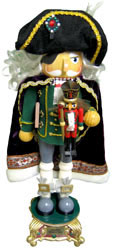 16” Musical Heir Drosselmeir Nutcracker With A Musical Stand