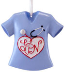 Career Oriented Unique Christmas Gifts: LPN Professional Nurse Ornaments