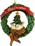 Buy Unique Christmas Gifts For The New Couple Like This Love Birds Ornament Today!