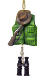 Unique Christmas Gifts For The Outdoors Man: Hunting Vest and Gear Ornament
