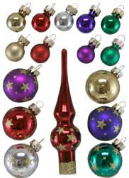 Buy Multi Colored Mini Holiday Ornament Assortment Online Today
