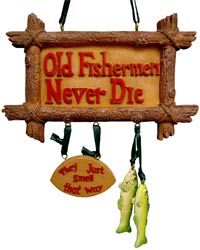 Buy An Old Fishermen Ornament Now