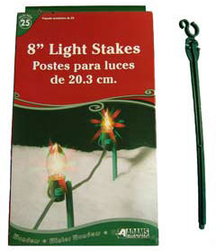 25 Universal Lawn Christmas Light Outdoor Stakes For Sale