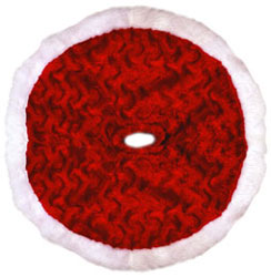 Shop Online For Plush Miniature Red Christmas Tree Skirts Now!